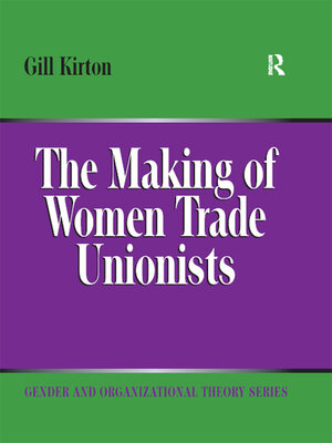 cover image of The Making of Women Trade Unionists